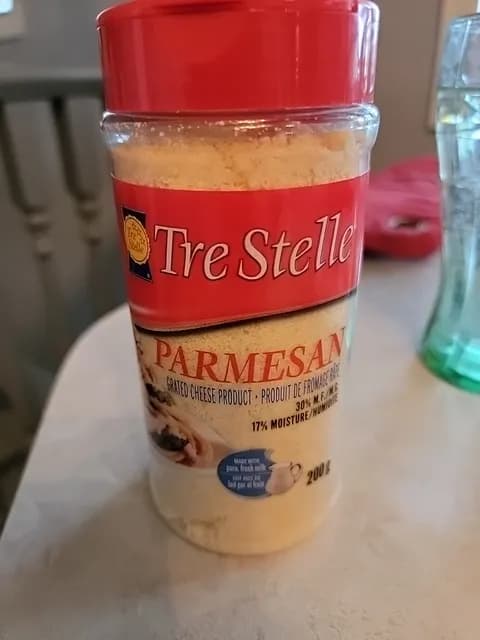 Tre Stelle Parmesan Grated Cheese Product