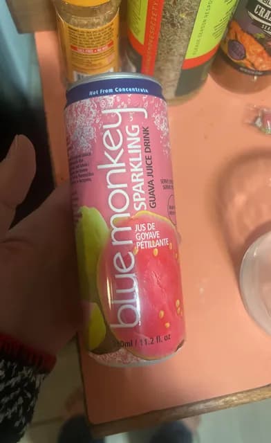 Blue Monkey Sparkling Guava Drink