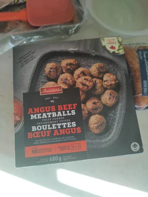 Irresistibles Angus Beef Meatballs
