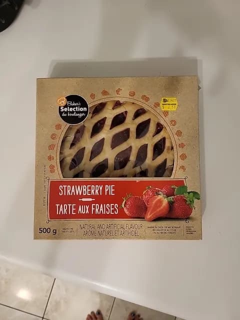 Baker'S Selection Strawberry Pie