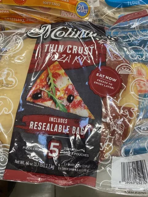 Molinaro'S Thin Crust Pizza Kit