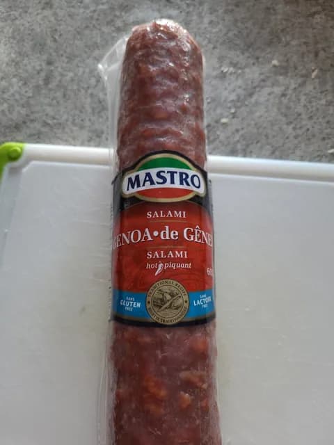 Mastro Hot Genoa Salami