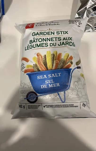 President'S Choice Sea Salt Garden Stix