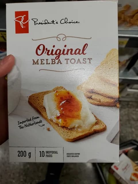 President'S Choice Original Melba Toast