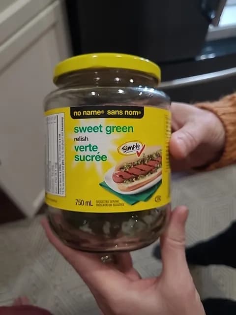 No Name Sweet Green Relish