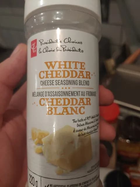 President'S Choice White Cheddar Cheese Seasoning Blend