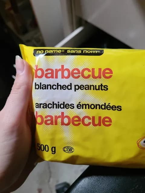 No Name Barbecue Blanched Peanuts