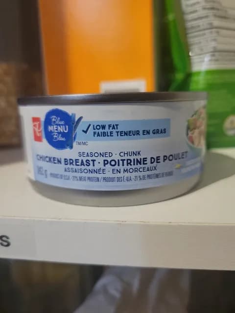 Pc Blue Menu Seasoned Chunk Chicken Breast