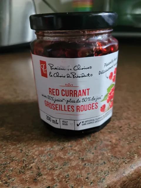 President'S Choice Red Currant Jelly