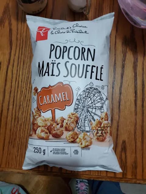 Presidents Choice Caramel Popcorn