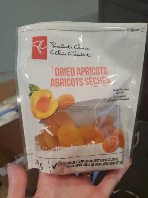 President'S Choice Dried Apricots