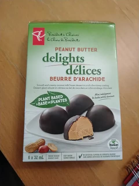 President'S Choice Peanut Butter Delights