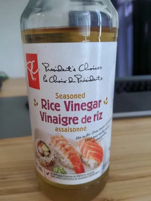 President'S Choice Seasoned Rice Vinegar