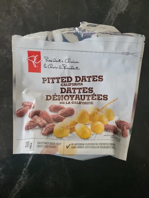 President'S Choice California Pitted Dates