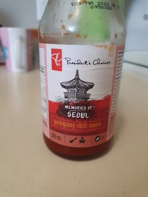 President'S Choice Memories Of Seoul Gochujang Chili Sauce