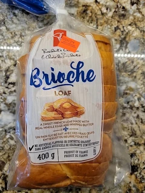 President'S Choice Brioche Loaf