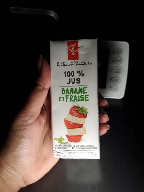 President'S Choice 100% Juice Banana And Strawberry