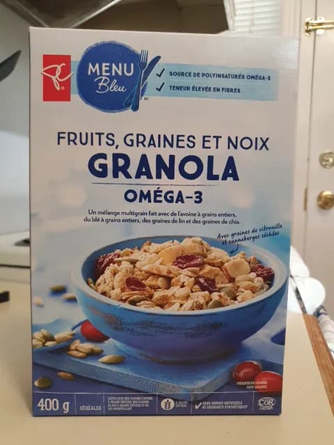 President'S Choice Granola Omega-3 Cereal