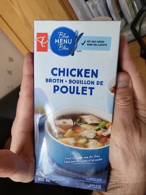 Pc Blue Menu Chicken Broth