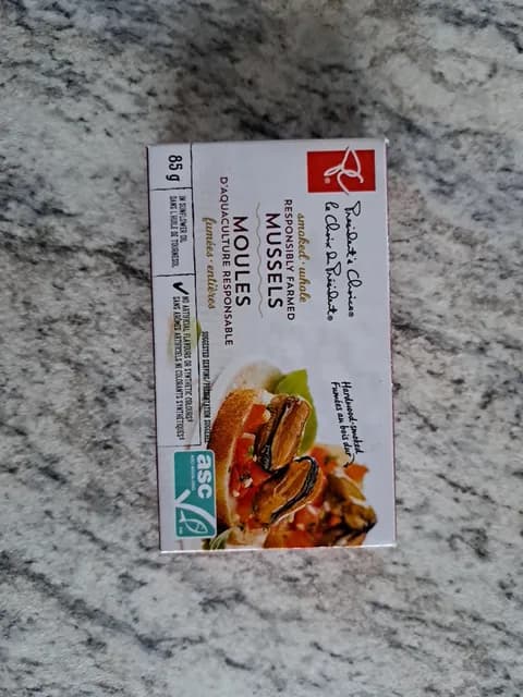 President'S Choice Smoked Whole Responsibly Farmed Mussels