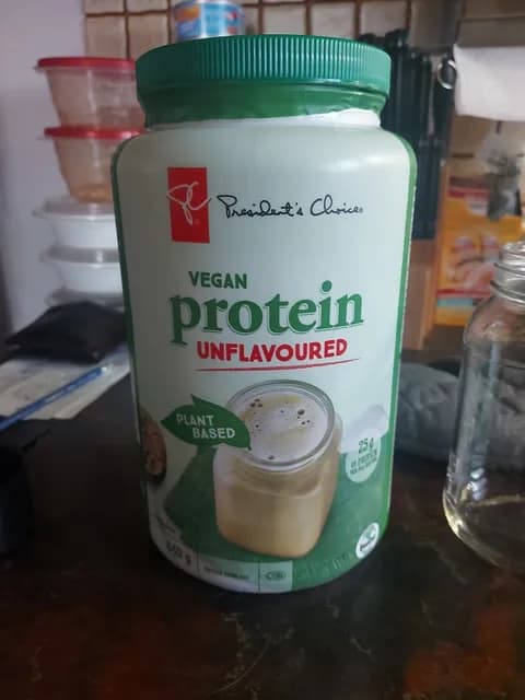 President'S Choice Vegan Unflavoured Protein