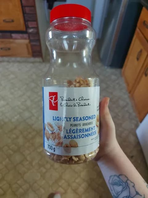 President'S Choice Lightly Seasoned Peanuts