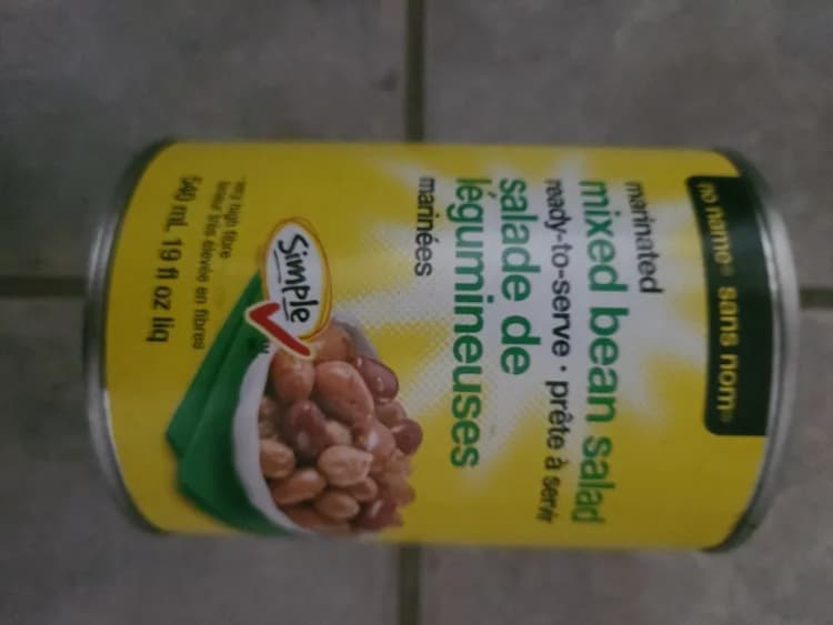 No Name Marinated Mixed Bean Salad