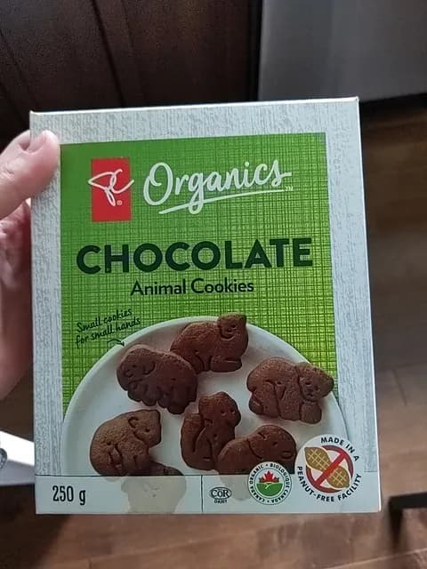 Pc Organics Chocolate Animal Cookies