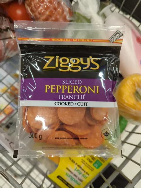 Ziggy'S Cooked Sliced Pepperoni