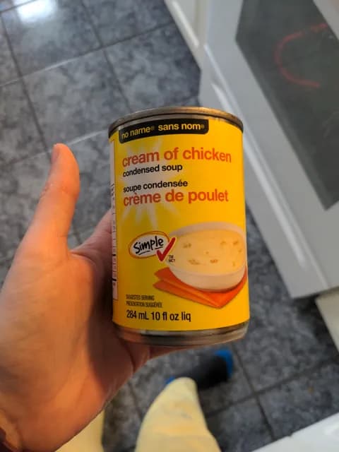 No Name Cream Of Chicken Condensed Soup