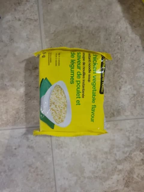 No Name Chicken Vegetable Flavour Instant Noodle Soup