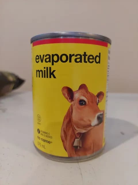 No Name Evaporated Milk