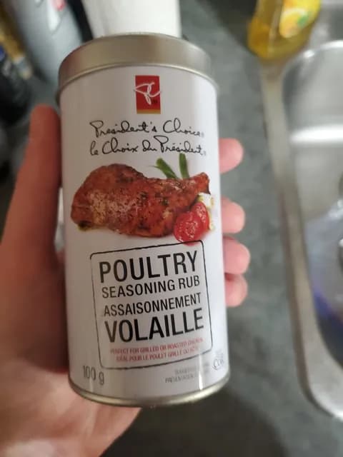 President'S Choice Poultry Seasoning Rub
