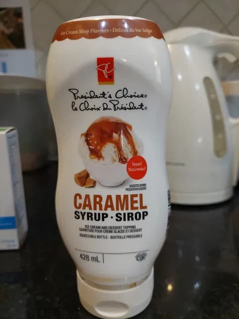 President'S Choice Caramel Syrup