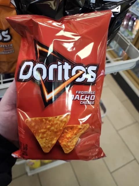 Doritos Fromage Nacho Cheese Tortilla Chips