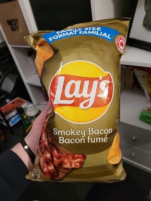 Lay'S Smokey Bacon Potato Chips