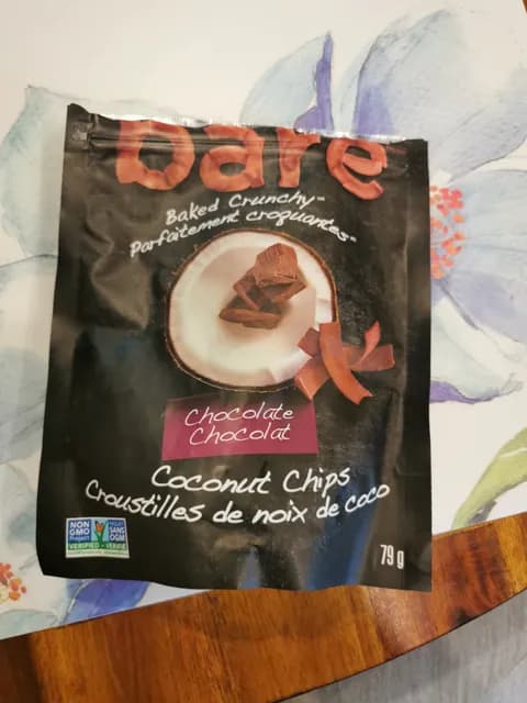 Bare Baked Crunchy Chocolate Coconut Chips