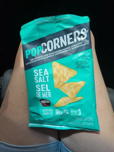 Popcorners Sea Salt Popped-Corn Chips