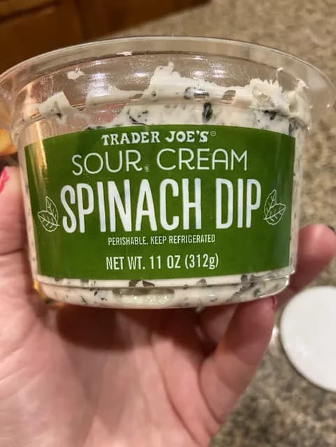 Is it Dairy Free? Trader Joe's Sour Cream Spinach Dip