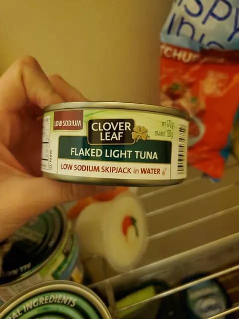 Clover Leaf Low Sodium Flaked Light Tuna Skipjack In Water