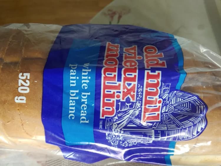 Old Mill White Bread Plain Blanc
