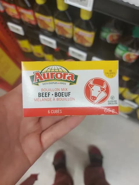 Aurora Bouillon Mix Beef Cubes