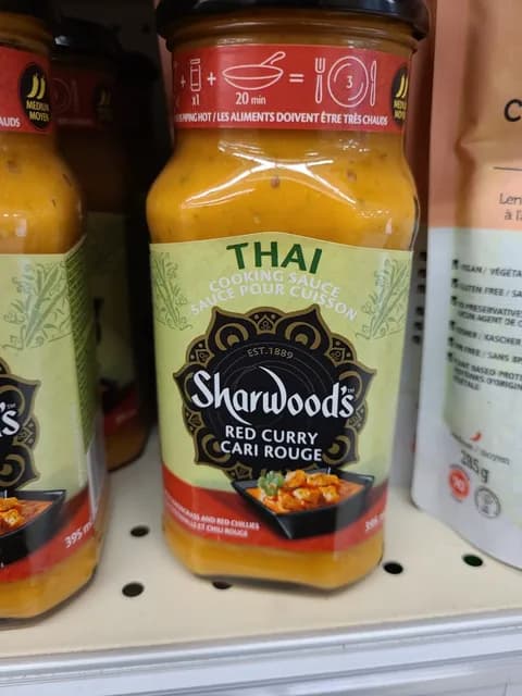Sharwood'S Red Curry Thai Cooking Sauce