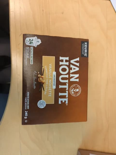 Keurig Van Houtte Vanille Noisette