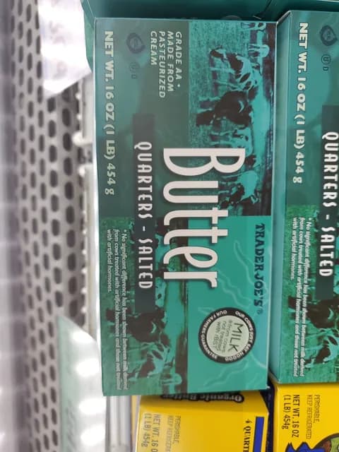 Is it Chestnut Free? Trader Joe's Salted Butter Quarters
