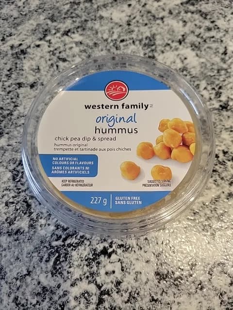 Western Family Original Hummus Chick Pea Dip & Spread