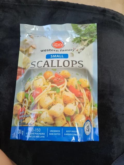 Western Family Small Scallops