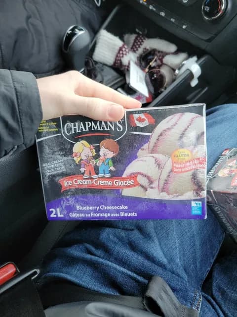 Chapman'S Blueberry Cheesecake Ice Cream