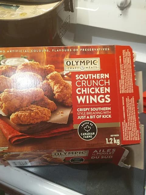 Olympic Craft Meats Southern Crunch Chicken Wings