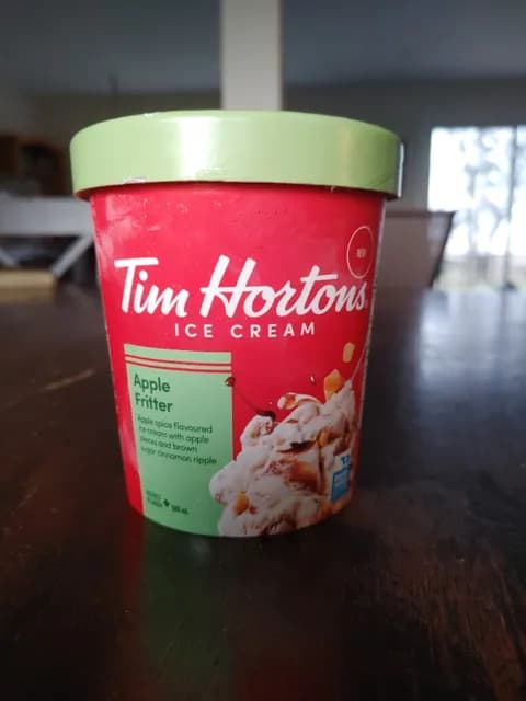 Tim Hortons Apple Fritter Ice Cream